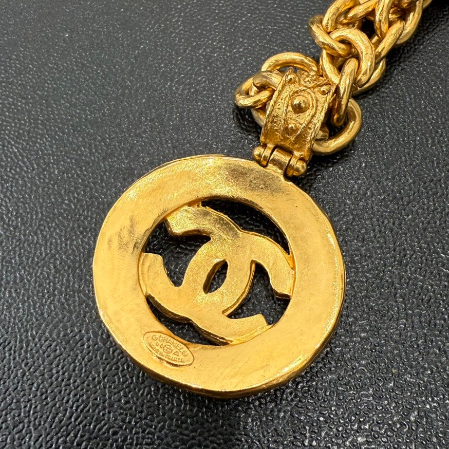   Chanel Coco Lava Chain Necklace P GT
