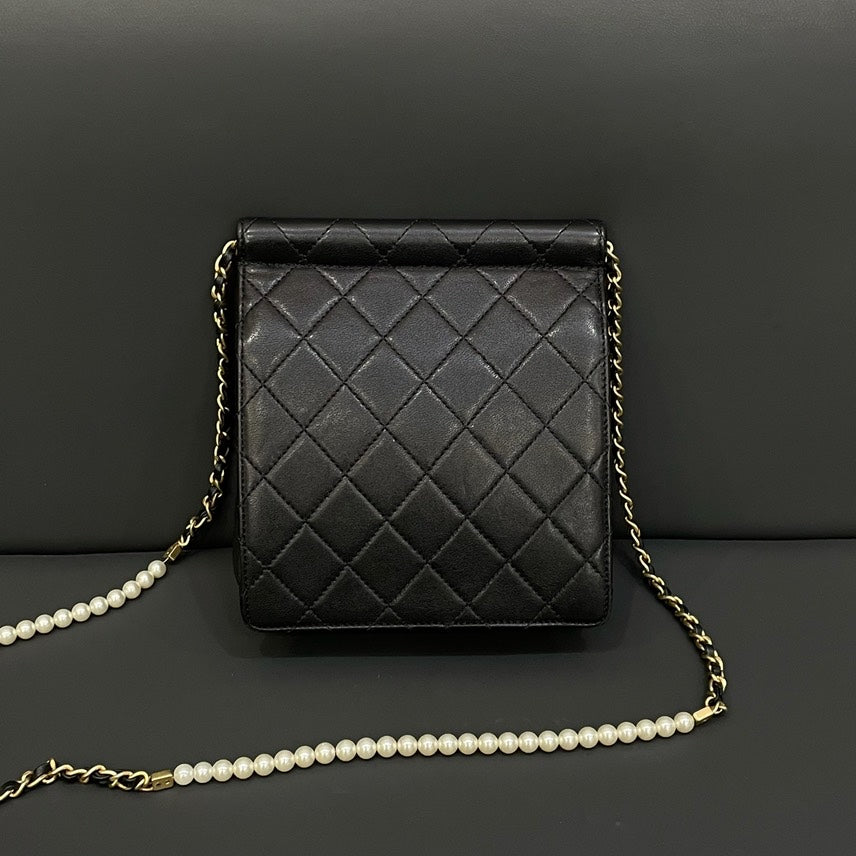 Chanel Bag HY Black Quilted Leather Crossbody Bag