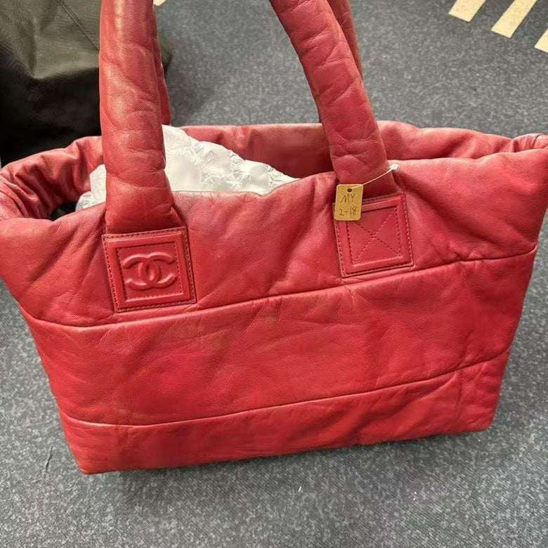 Chanel BCQ Red Tote Bag