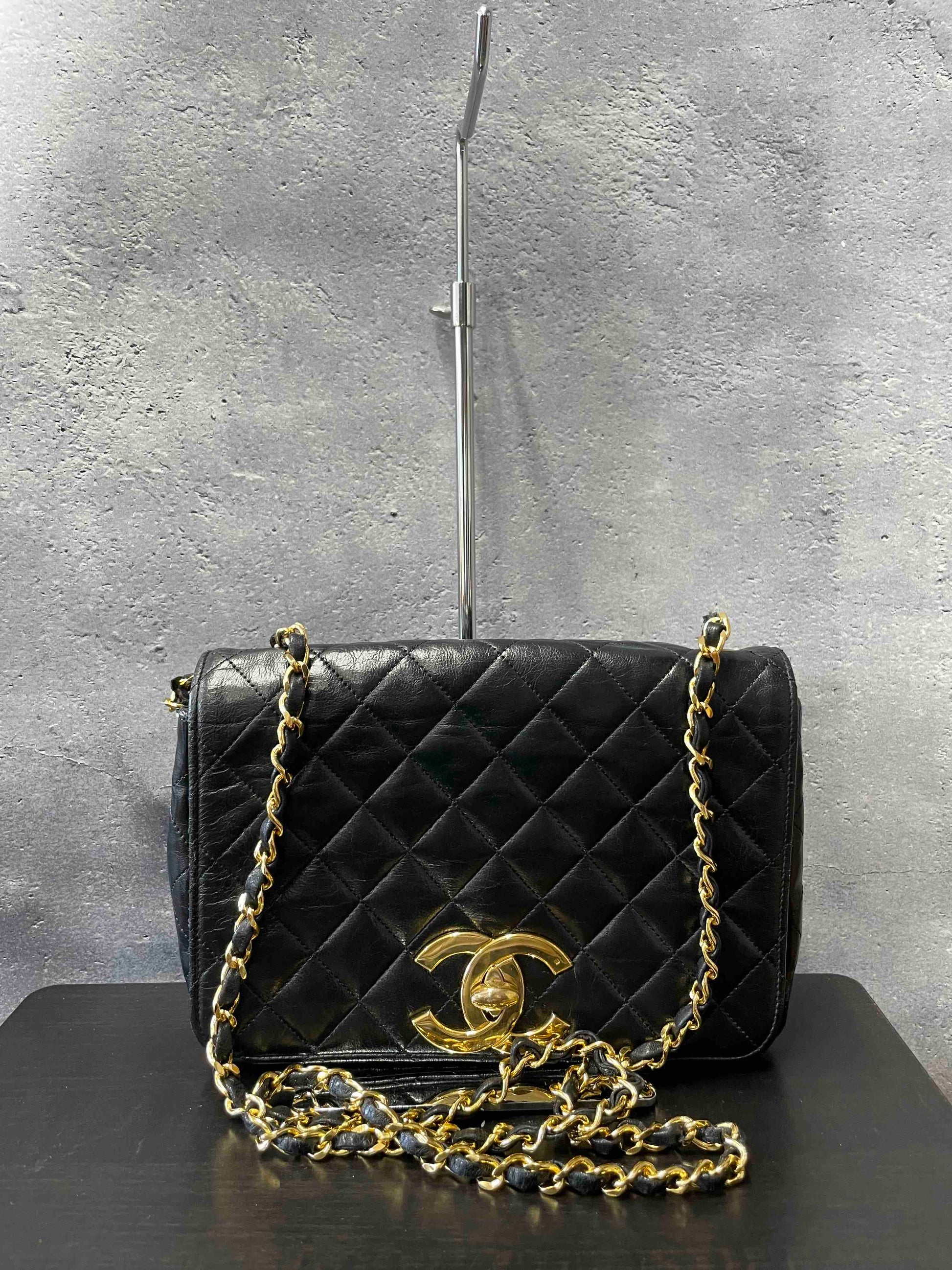 Chanel   Flap Bag HA Black Leather Shoulder Bag