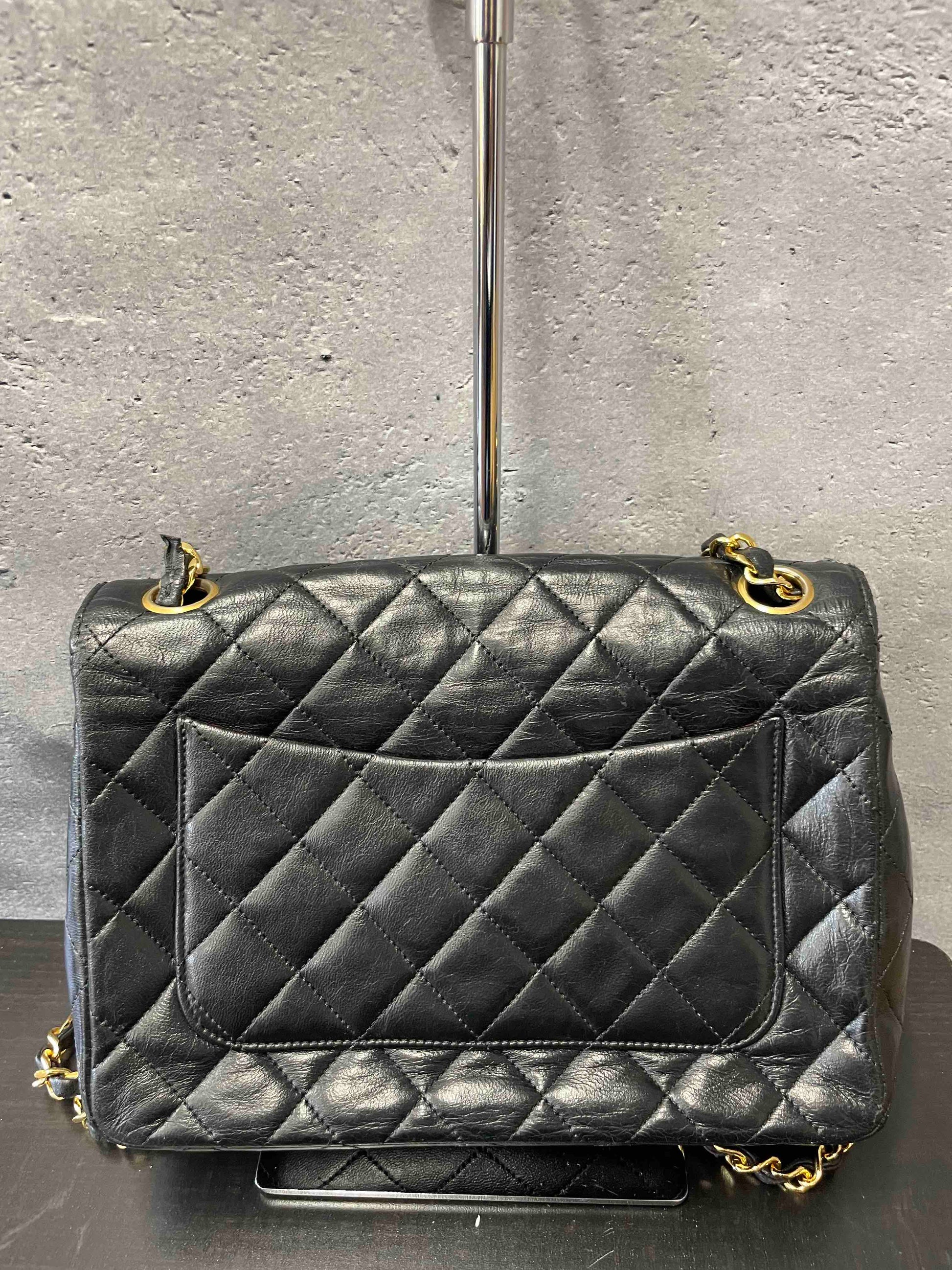 Chanel   Flap Bag HA Black Leather Shoulder Bag