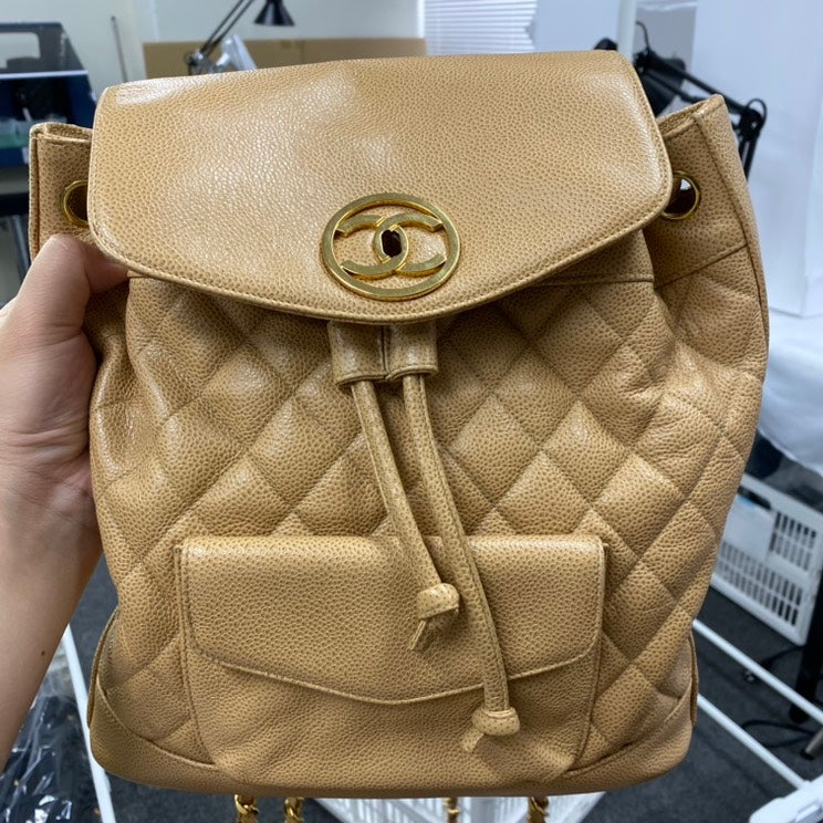   Chanel backpack E