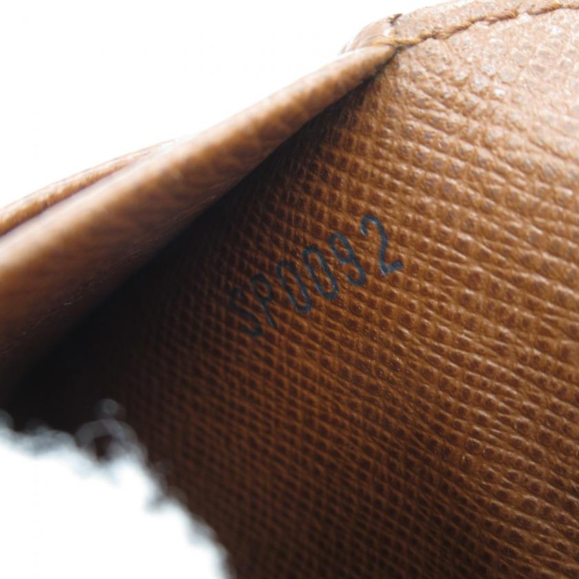 Louis Vuitton Porto Monnaie Vietresol Brown Bi-fold Wallet PVC Monogram