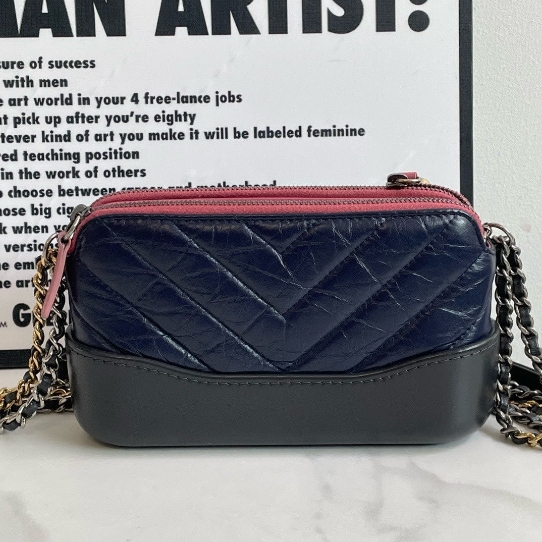 Preloved?? Chanel Gabrielle Wallet on Chain (2018) #J2171