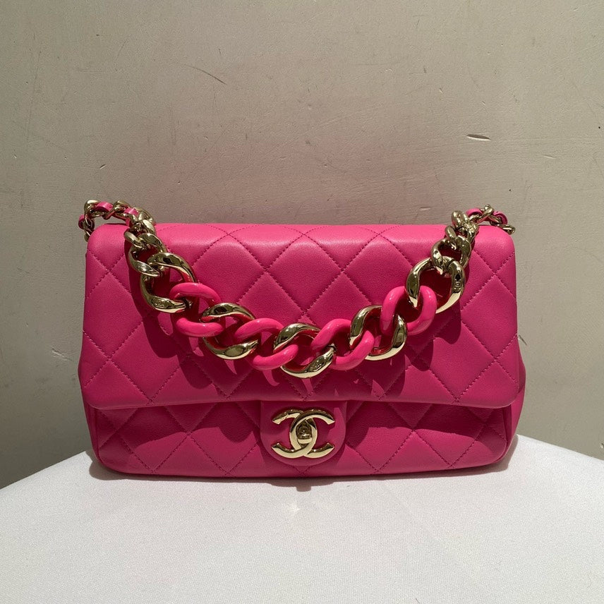 preloved Chanel CF limited edition with card