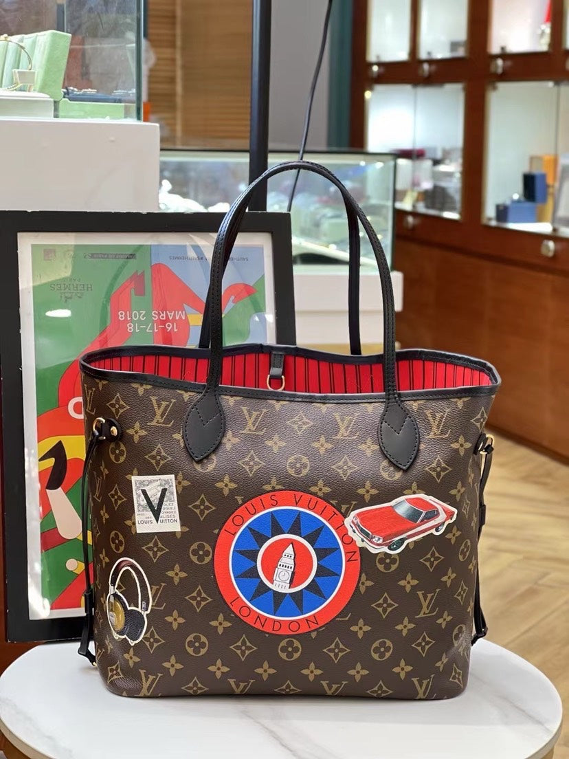 Louis Vuitton neverfull MM Bag 32*28cm 12063