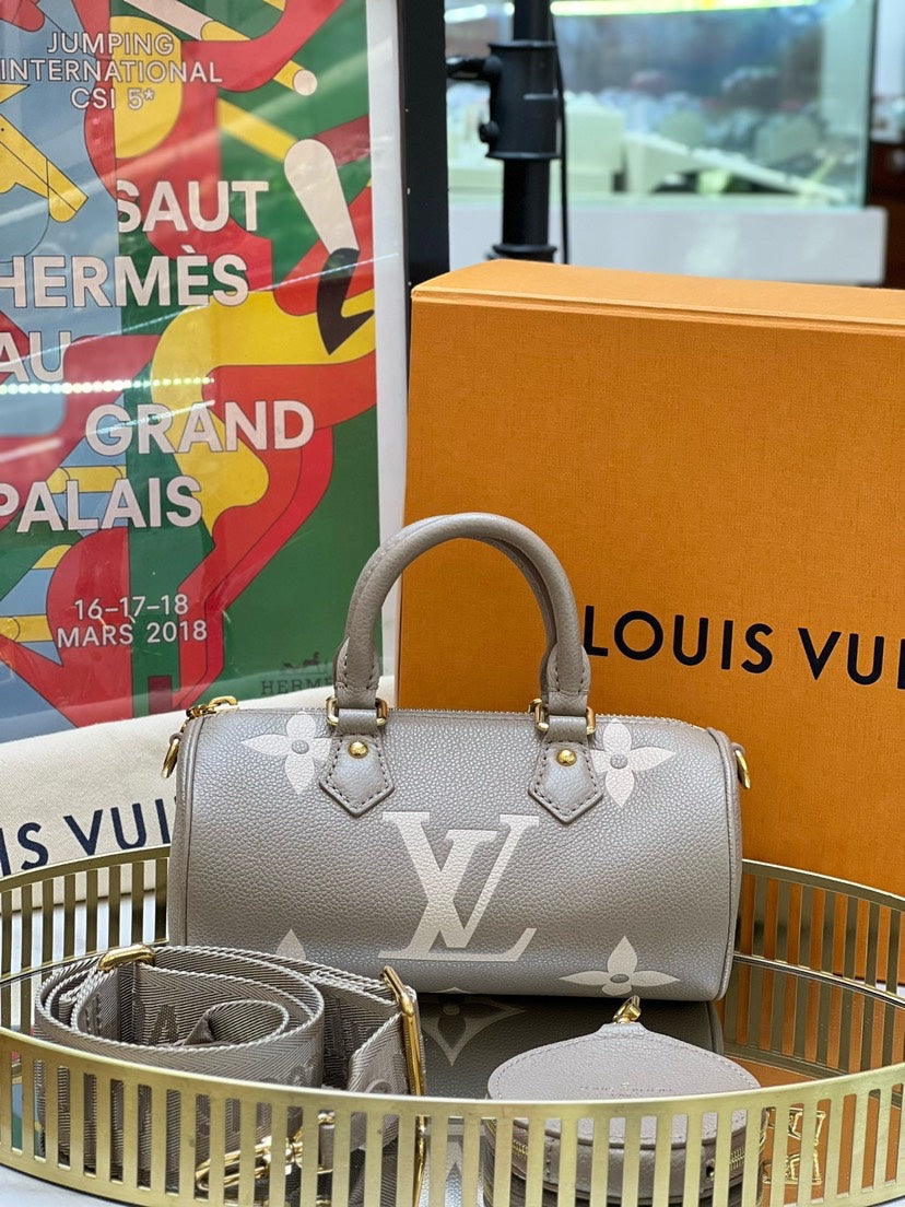 Louis Vuitton PAPILLON BB Chip Bag 20*10*10cm 12806