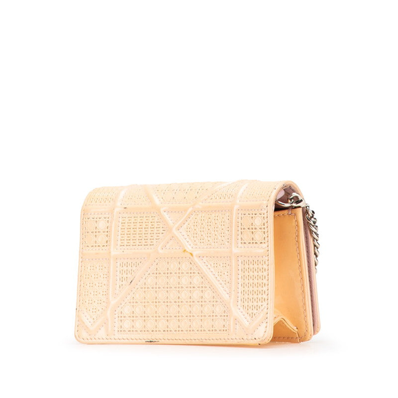 Dior ama Shoulder Bag Leather Patent