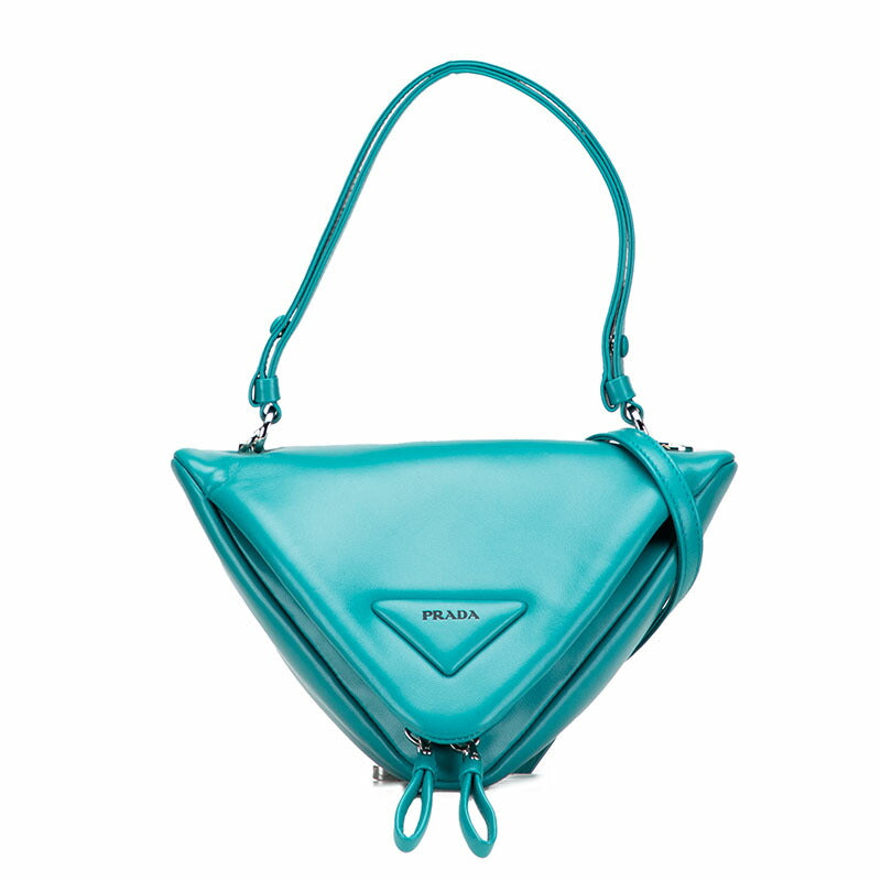 Prada Triangle Padded Nappa 2Way Bag Travel Bag
