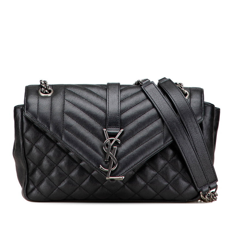 YSL Saint Laurent Satchel 2Way Bag Leather Small Logo Satchel Bag