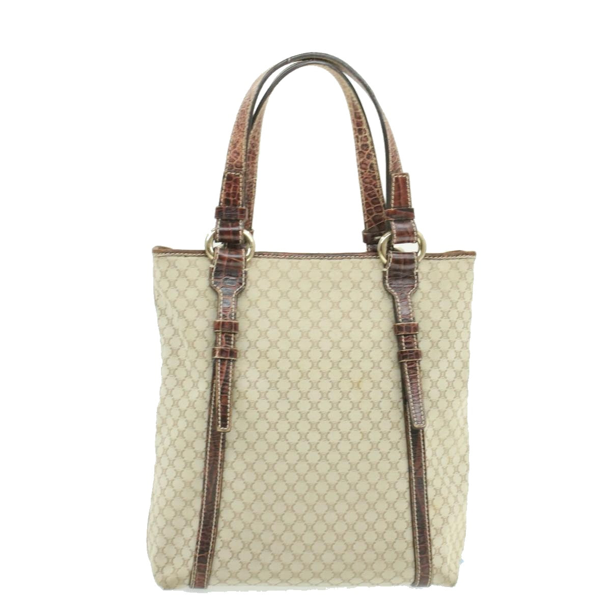 Luxury Macadam Tote Bag Rd Canvas Beige