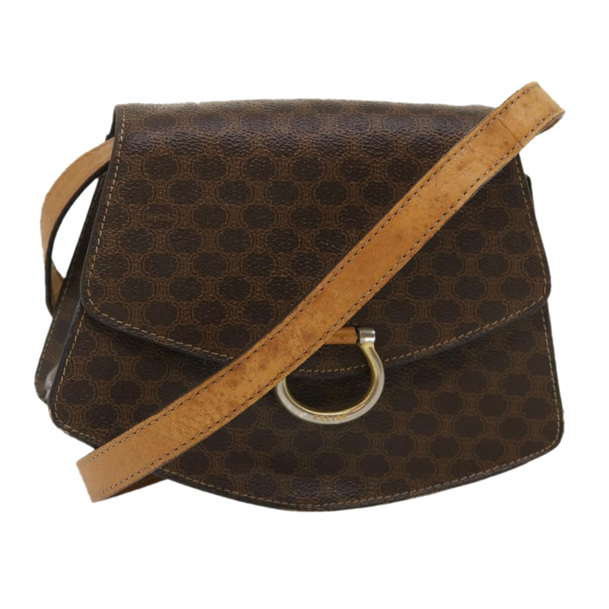 Luxury Macadam Way Shoulder Bag Rd Canvas Brown