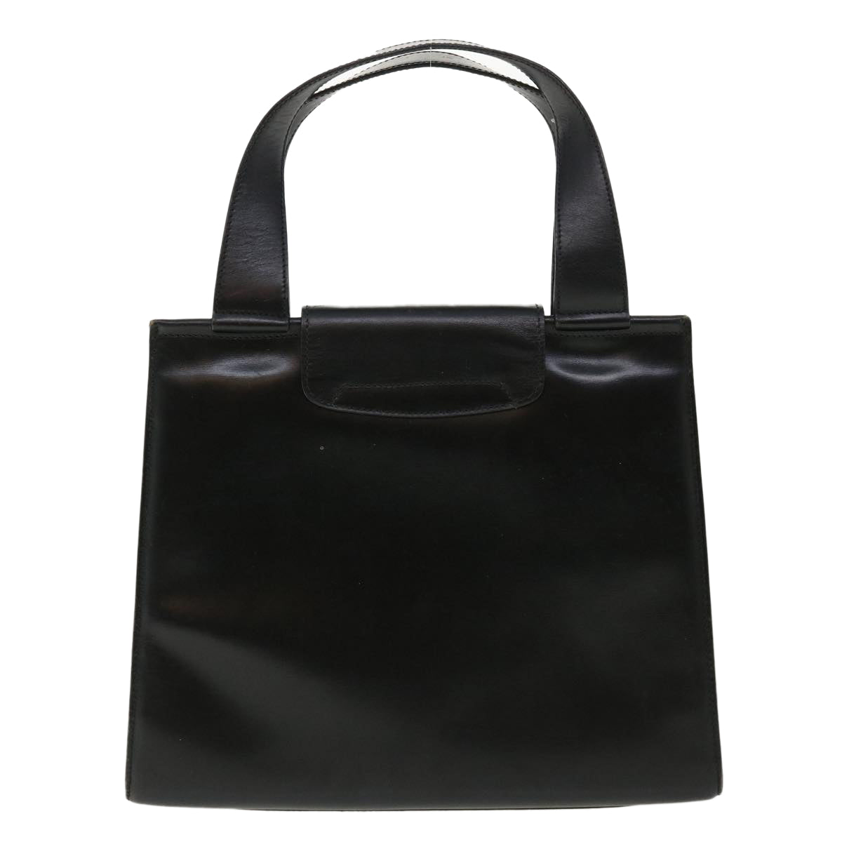 Luxury Horse Carriage Hand Bag Rd Leather Black Travel Bag