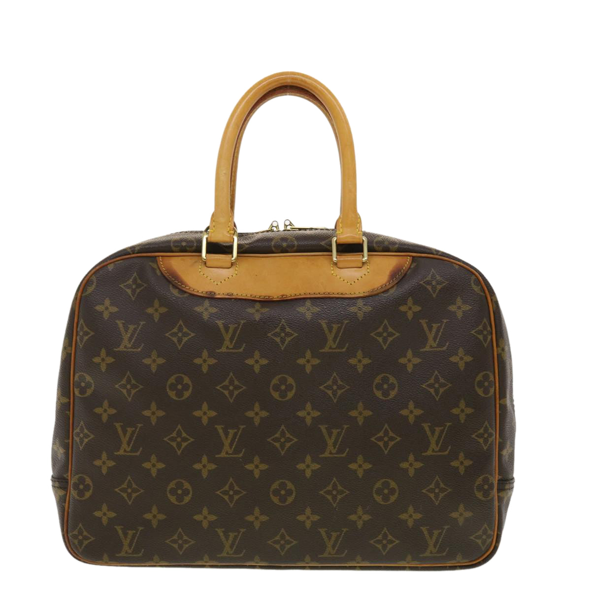 LOUIS VUITTON Monogram Deauville Hand Bag M47270 LV rd4750