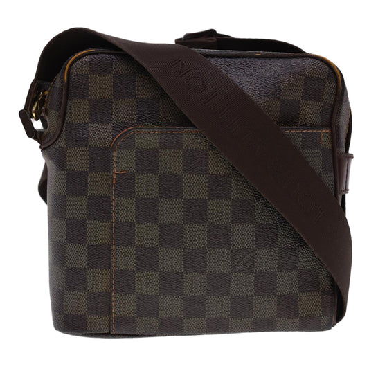 LOUIS VUITTON Damier Ebene Olaf PM Shoulder Bag N41442 LV rd4775