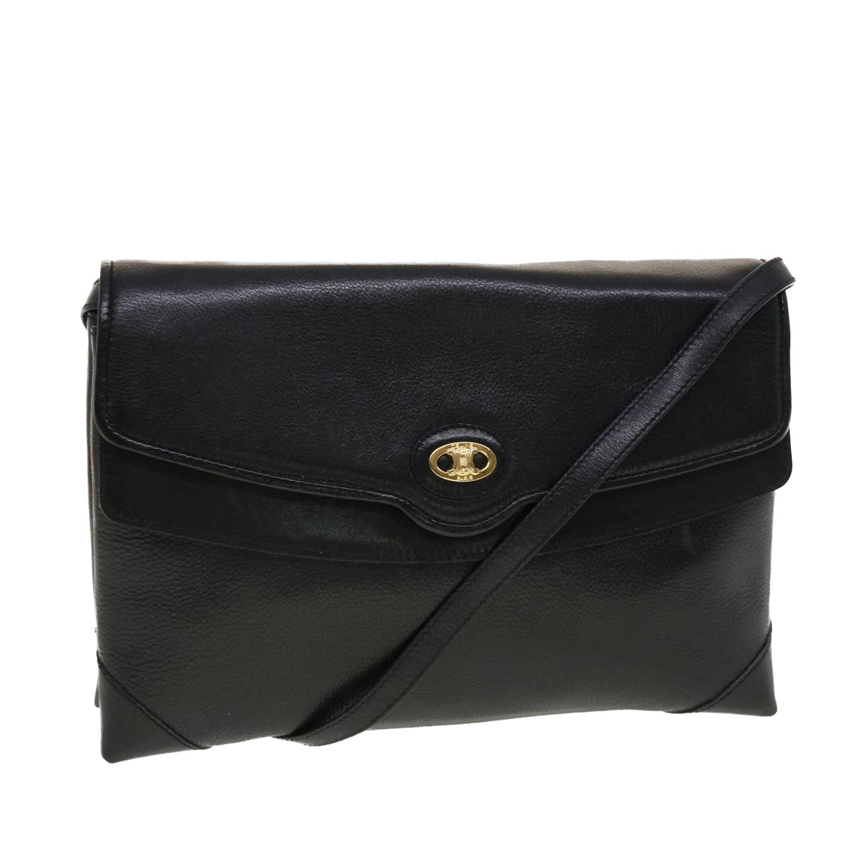 Luxury Shoulder Bag Rd Leather Black
