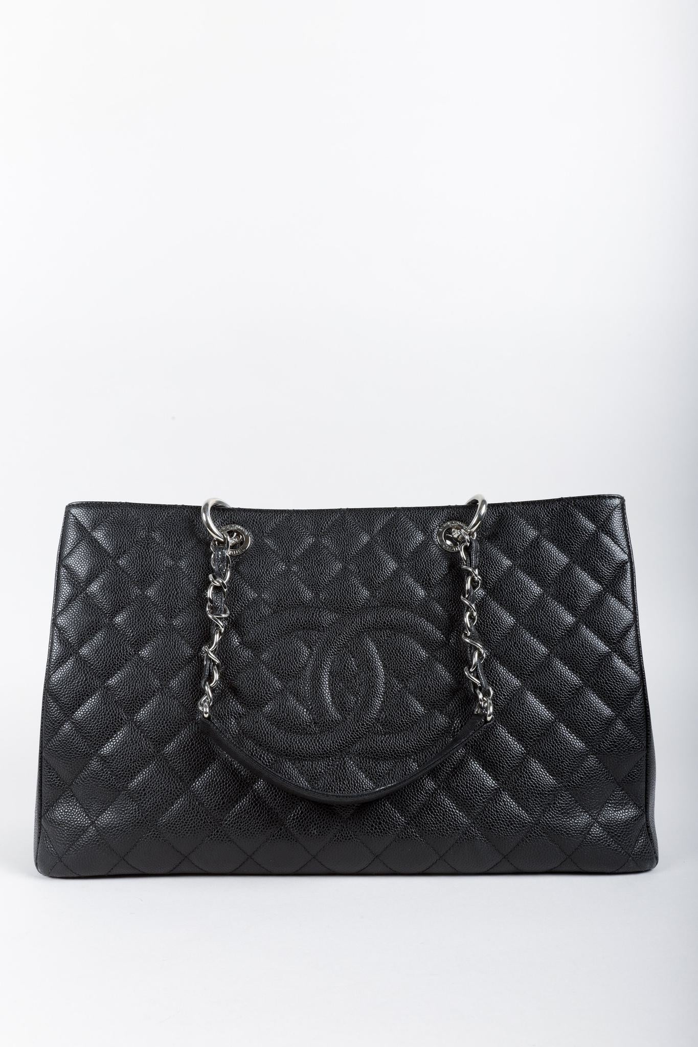 Chanel Caviar Xl Grand Shopping Tote Gst Shw