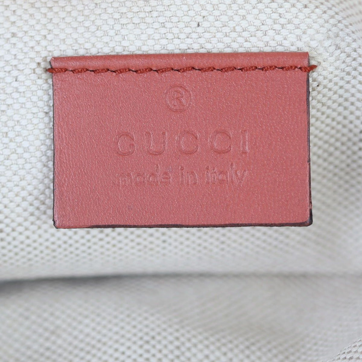 Gucci GG Canvas Craft Tote with Pouch