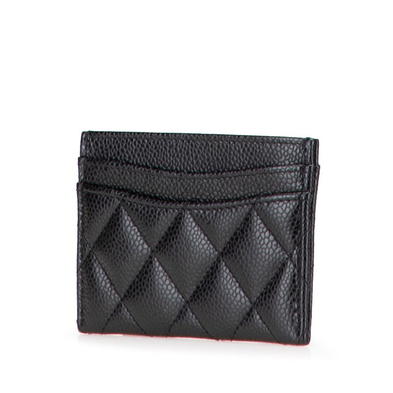 Chanel Classic Card Case Caviar Leather Card Case Bag