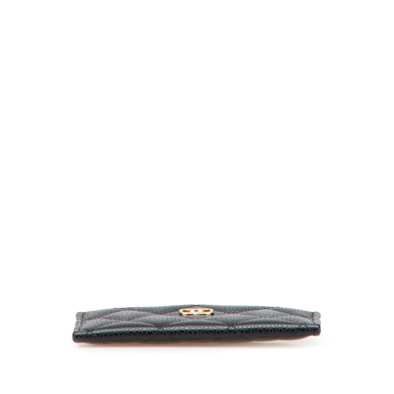 Chanel Classic Card Case Caviar Leather Card Case Bag