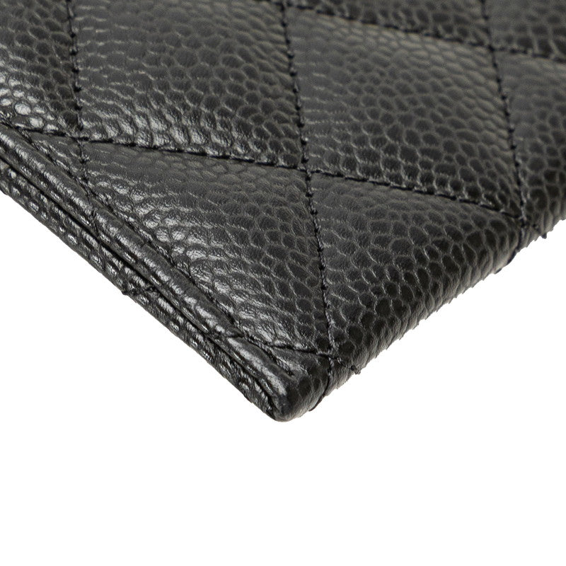 Chanel Classic Card Case Caviar Leather Card Case