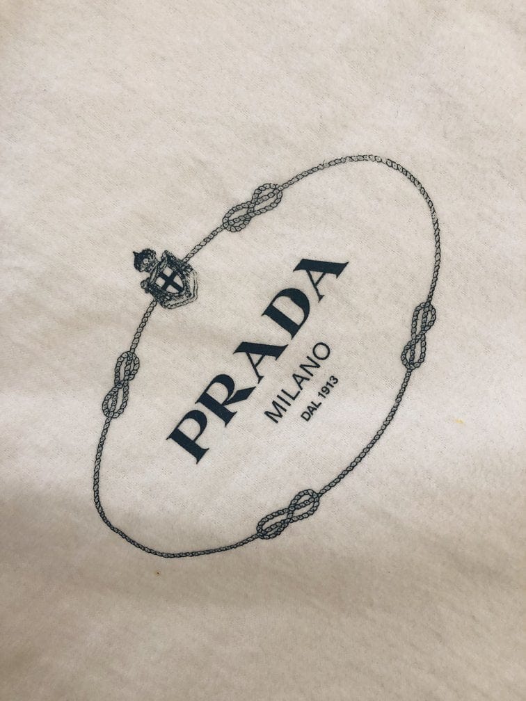 Prada Tote Canvas Tote Bag