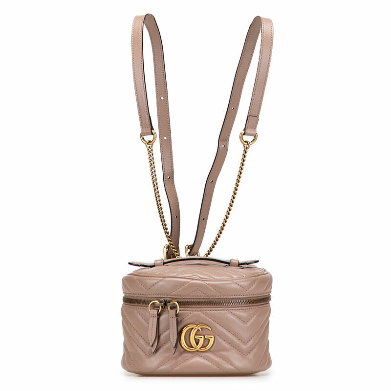 Gucci Marmont Backpack Leather Backpack 7