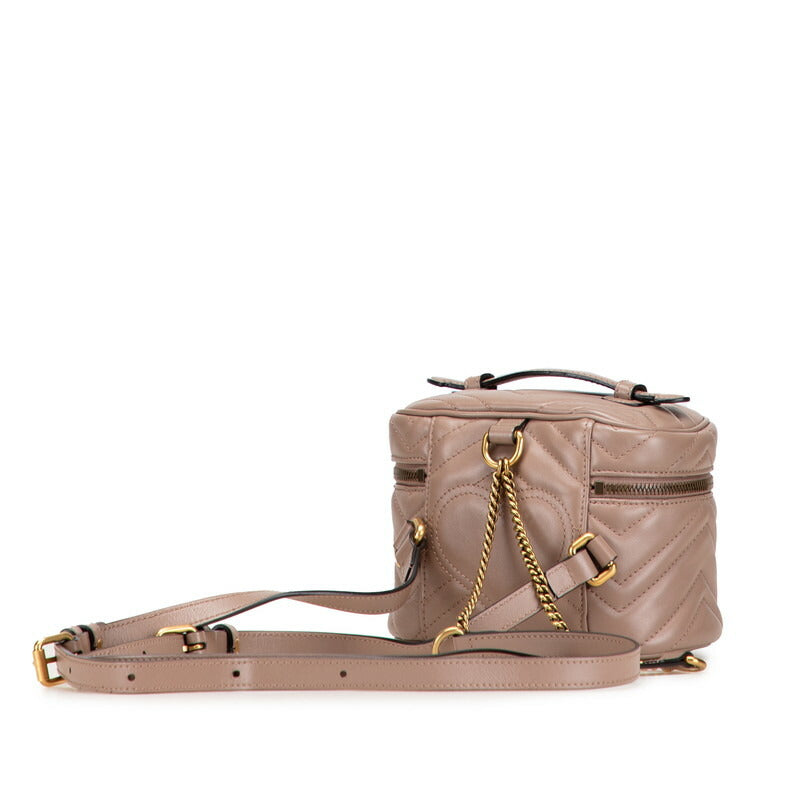 Gucci Marmont Backpack Leather Backpack 7