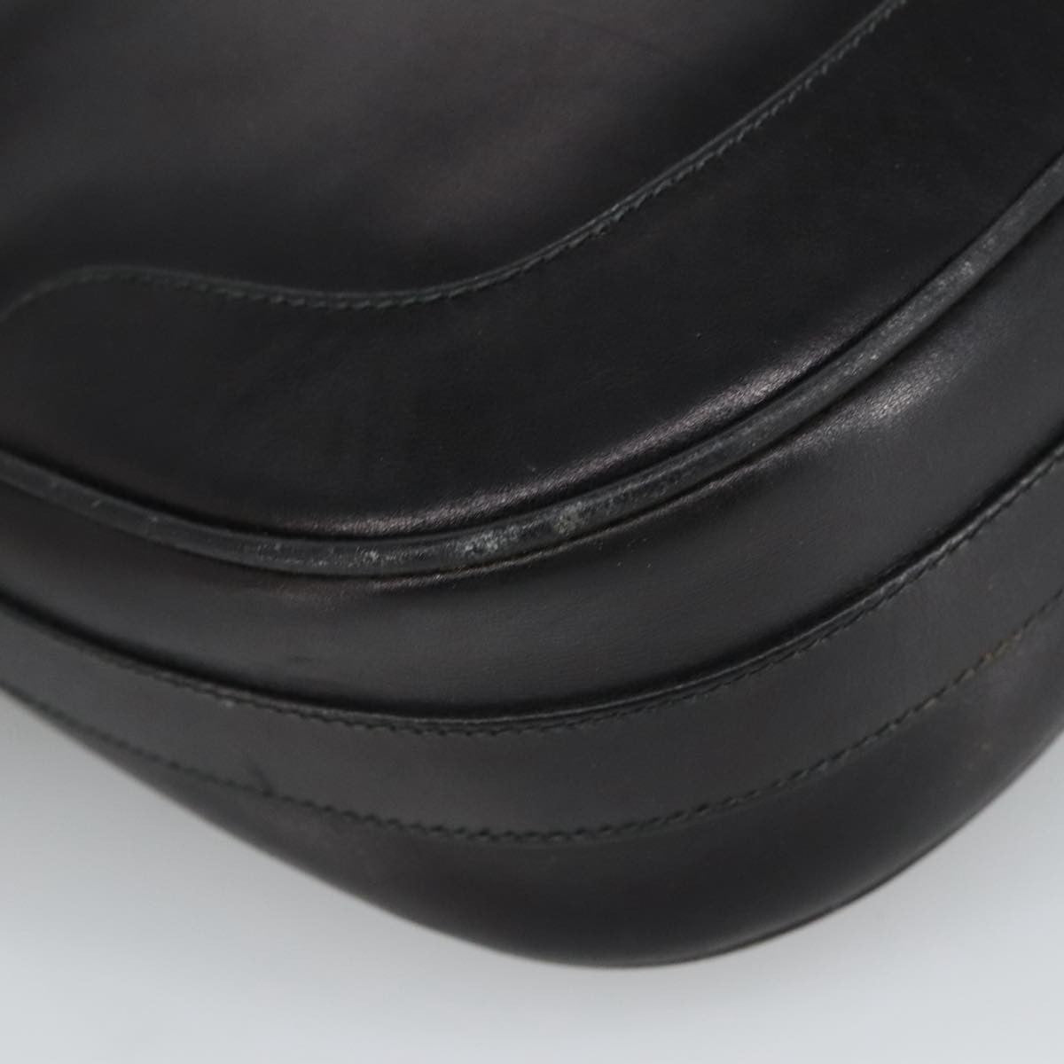 Gucci Shoulder Bag Leather Black Leather Shoulder Bag Bag