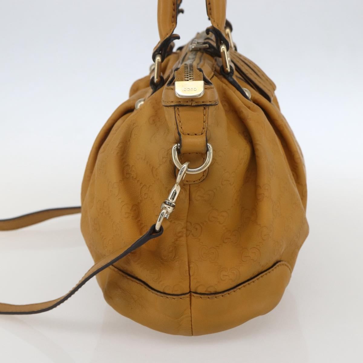 Gucci Sukey Top Handle Satchel Guccissima Leather Brown Leather Handbag