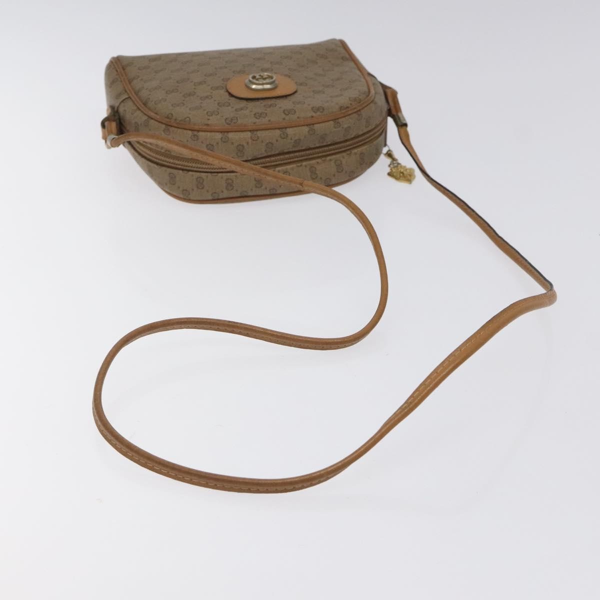 Gucci Micro Gg Supreme Shoulder Bag Gg Canvas Beige Pvc Shoulder Bag Bag