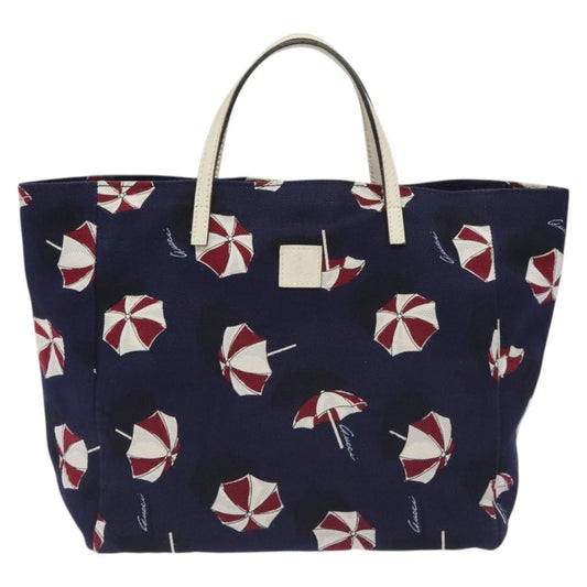 Gucci Open Tote (Outlet) Umbrella Canvas Purple Canvas Tote Bag Bag
