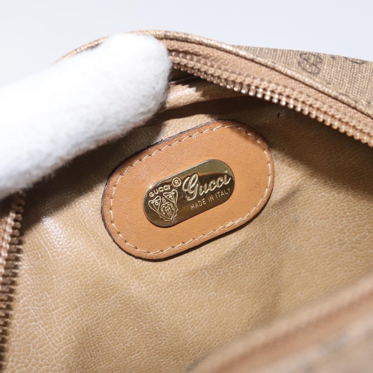 Gucci Micro Gg Supreme Shoulder Bag Gg Canvas Beige Pvc Shoulder Bag Bag