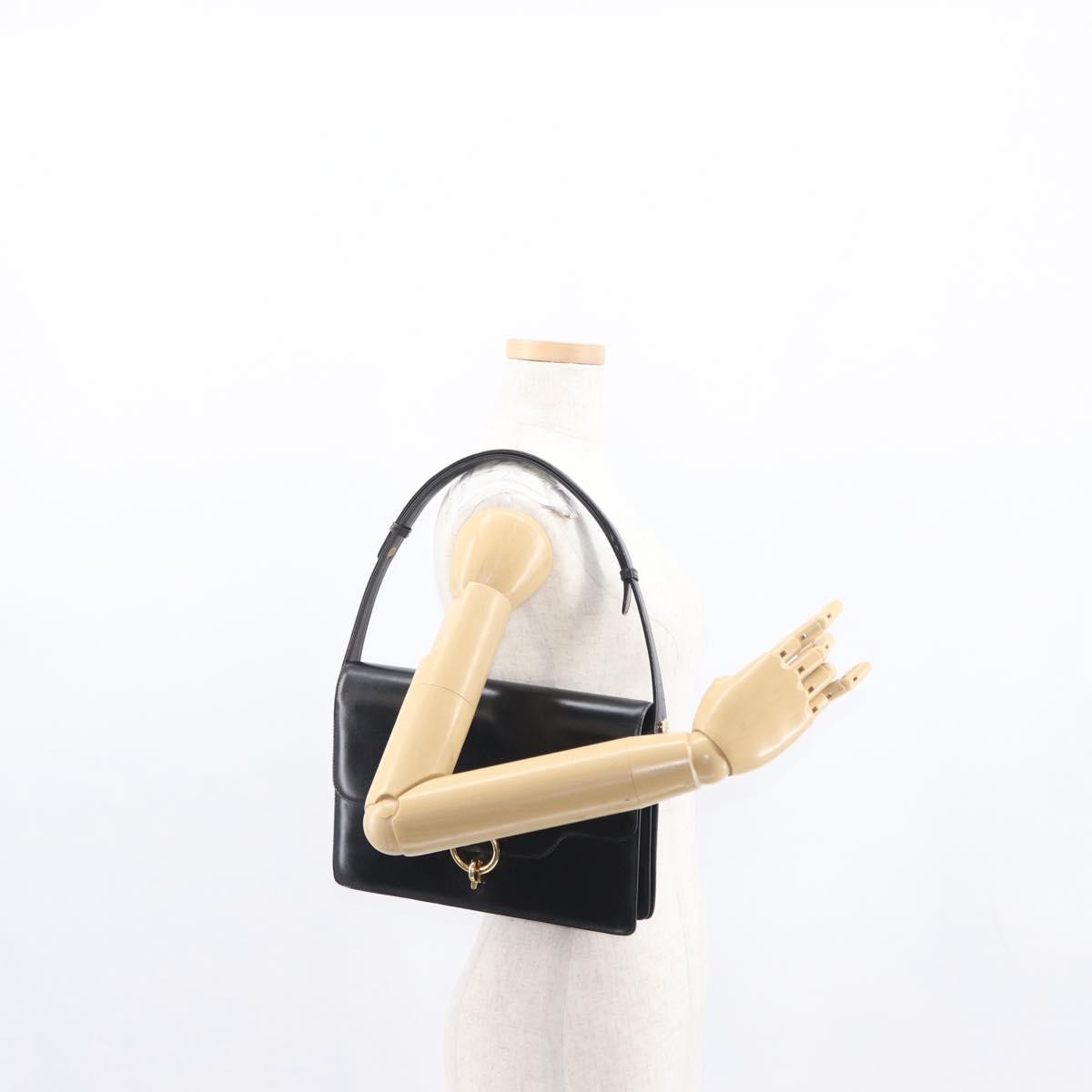 Gucci Shoulder Bag Leather Black Leather Shoulder Bag Bag