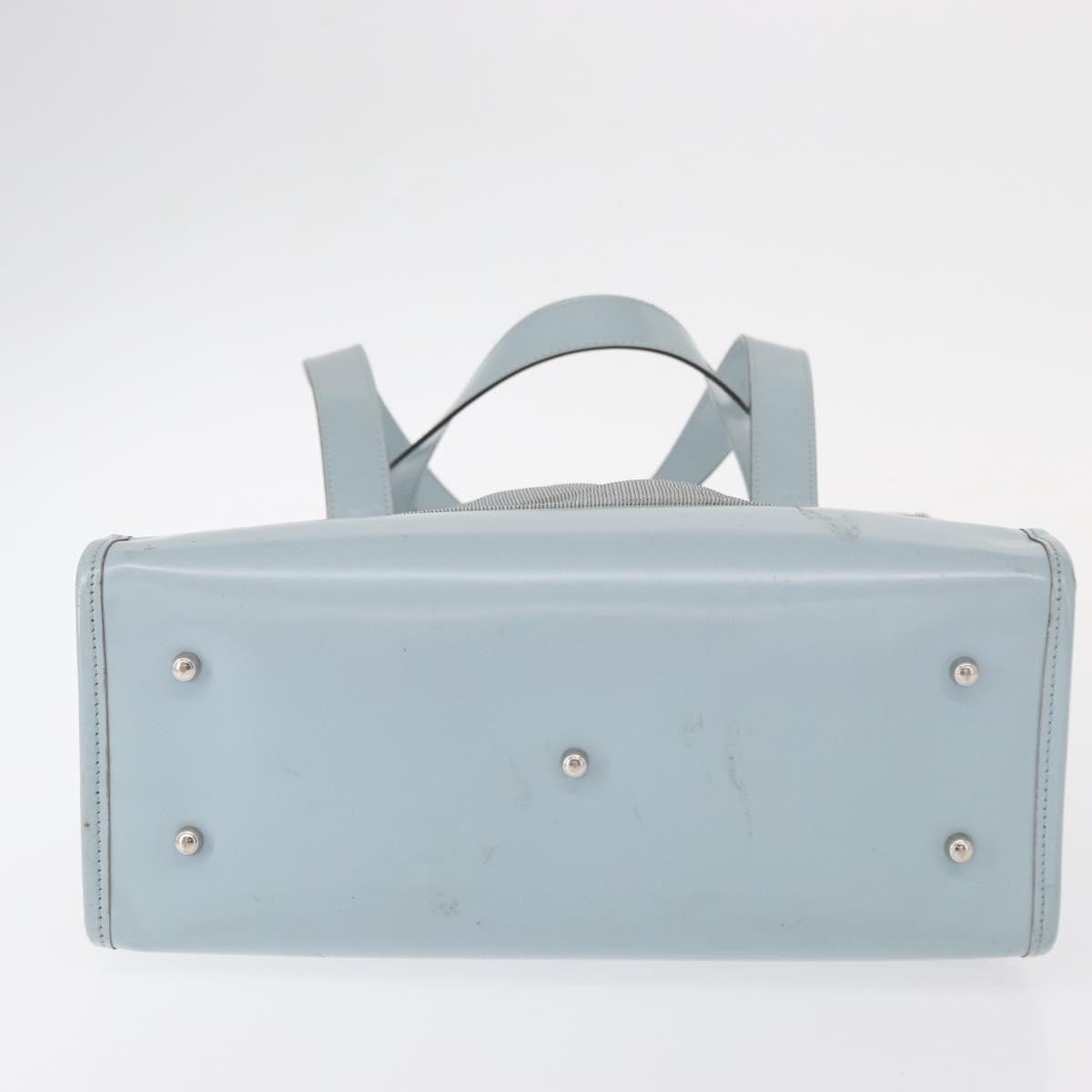 Gucci Tote Leather Blue Leather Tote Bag Bag
