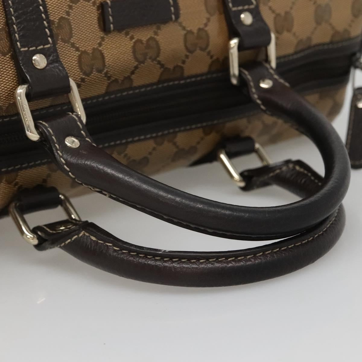 Gucci Joy Boston Bag Gg Imprime Beige Canvas Travel Bag Bag