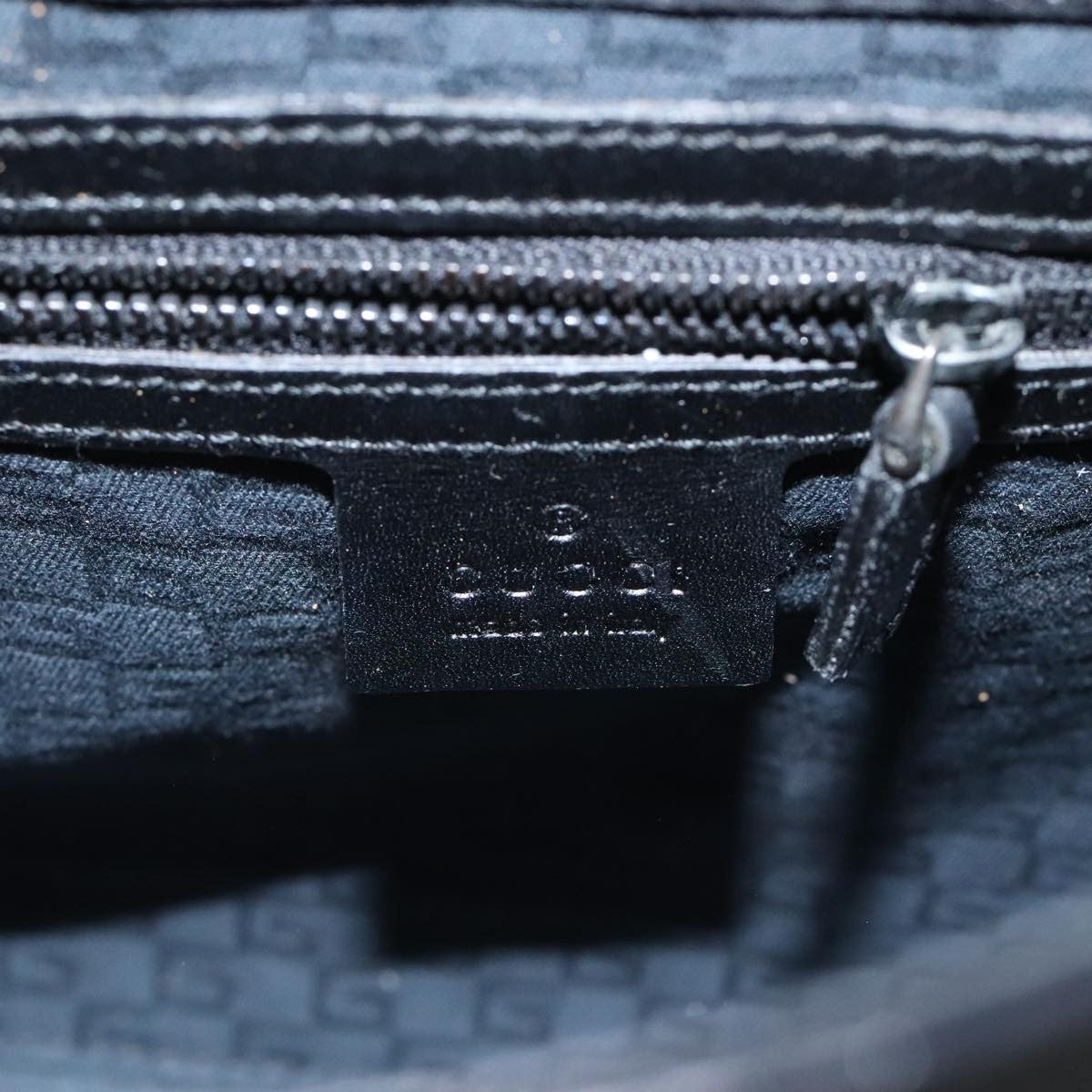 Gucci Shoulder Bag Leather Black Leather Shoulder Bag Bag