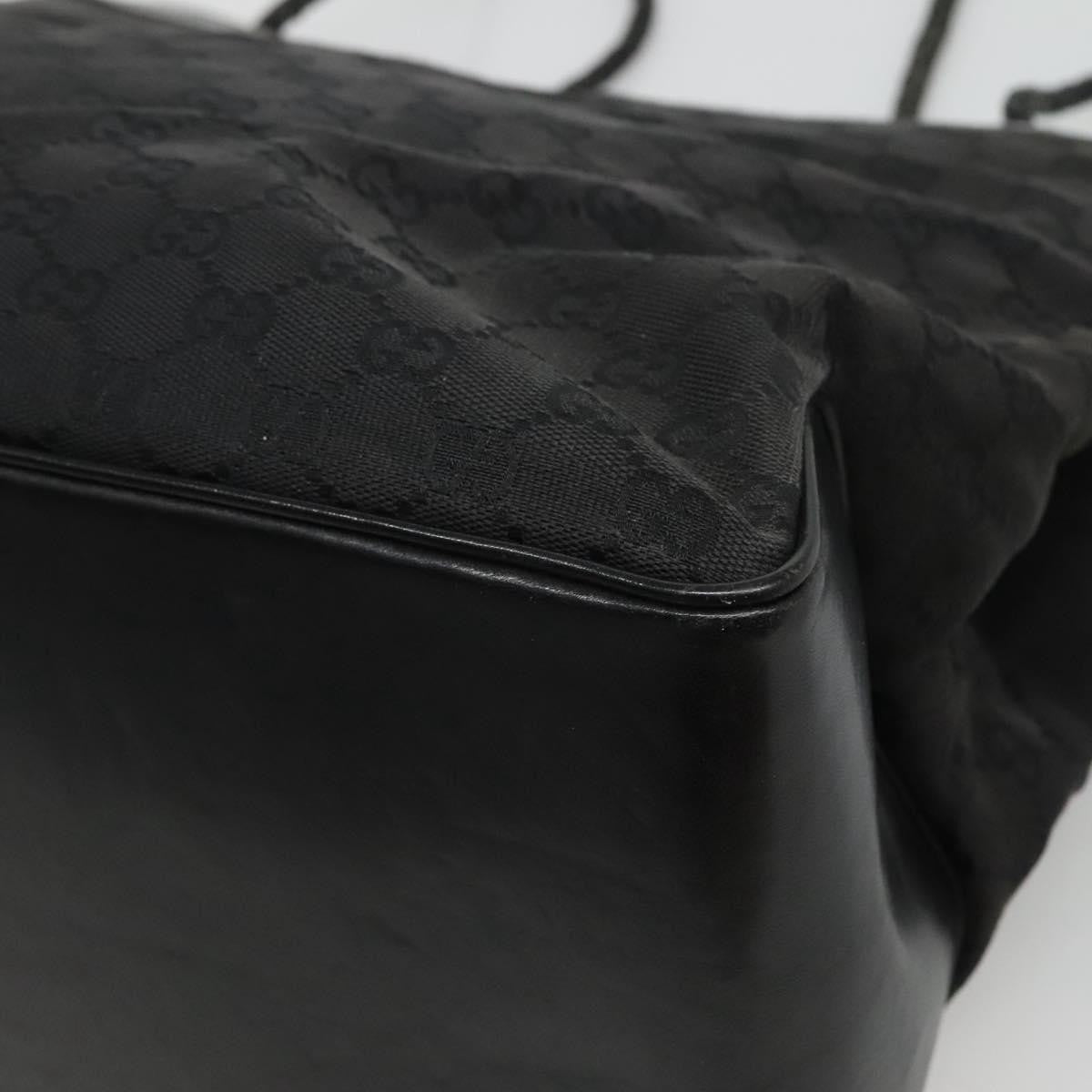 Gucci Gg Canvas Bag Canvas Black Canvas Tote Bag Bag