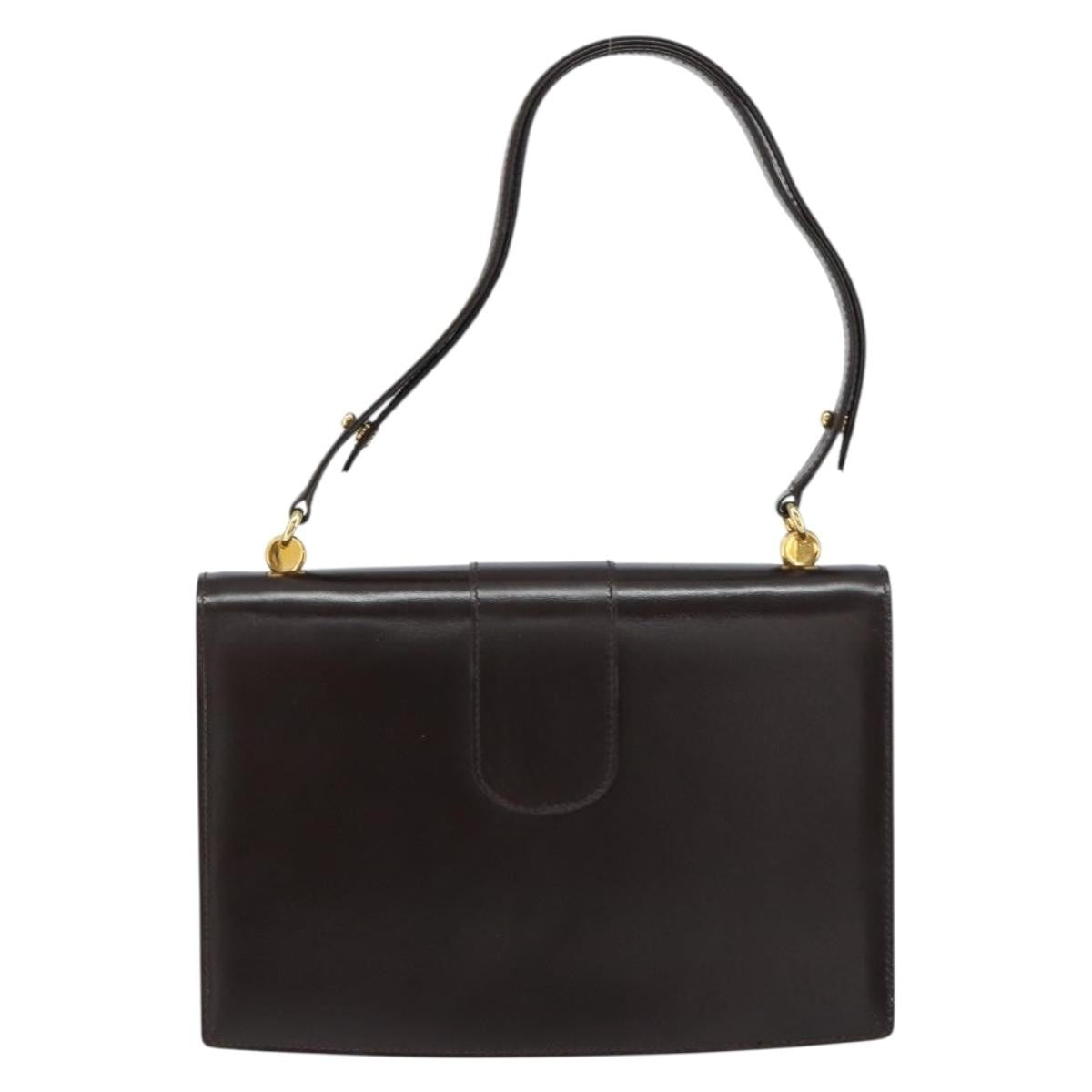 Gucci Shoulder Bag Leather Brown Leather Shoulder Bag Bag