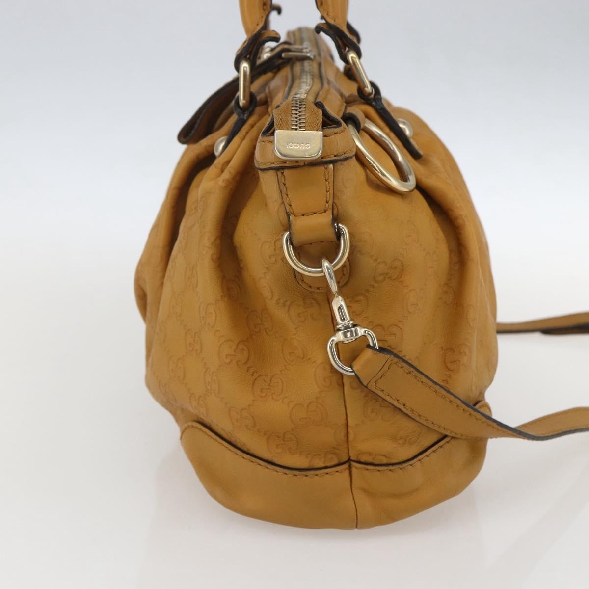 Gucci Sukey Top Handle Satchel Guccissima Leather Brown Leather Handbag