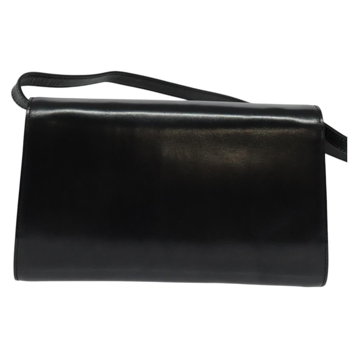 Gucci Shoulder Bag Leather Black Leather Shoulder Bag Bag