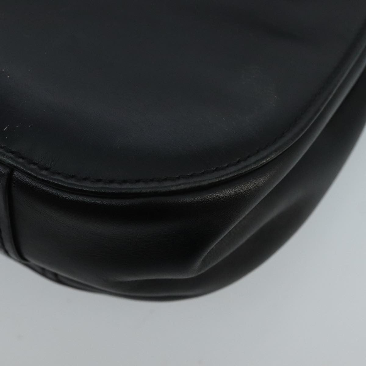 Gucci Shoulder Bag Leather Black Leather Shoulder Bag Bag