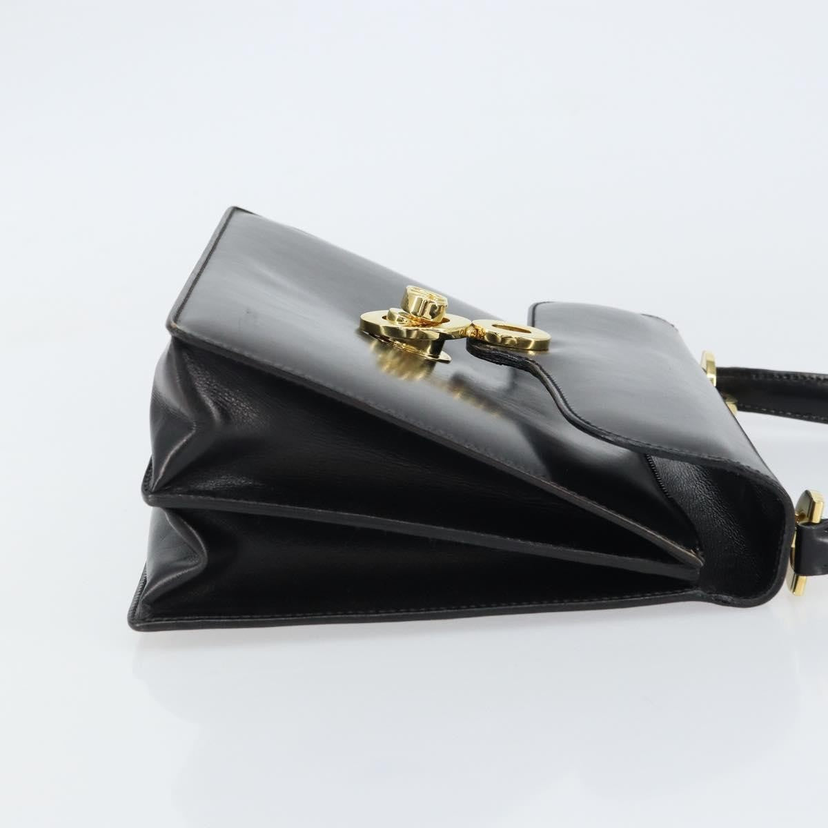 Gucci Handbag Leather Black Leather Handbag