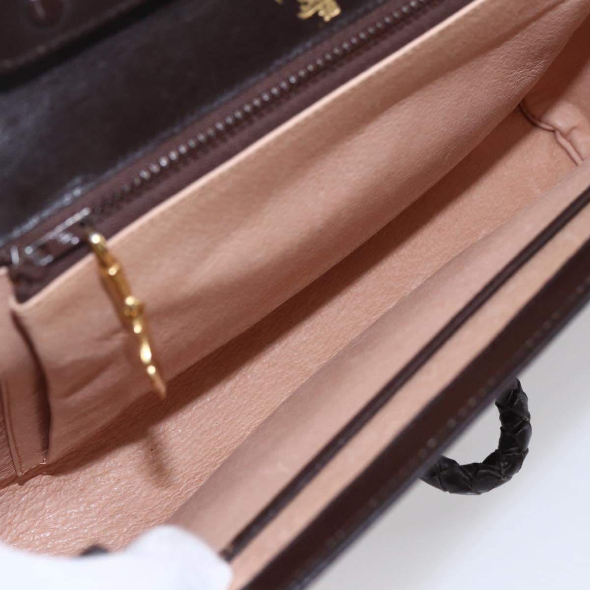 Gucci Shoulder Bag Leather Brown Leather Shoulder Bag Bag