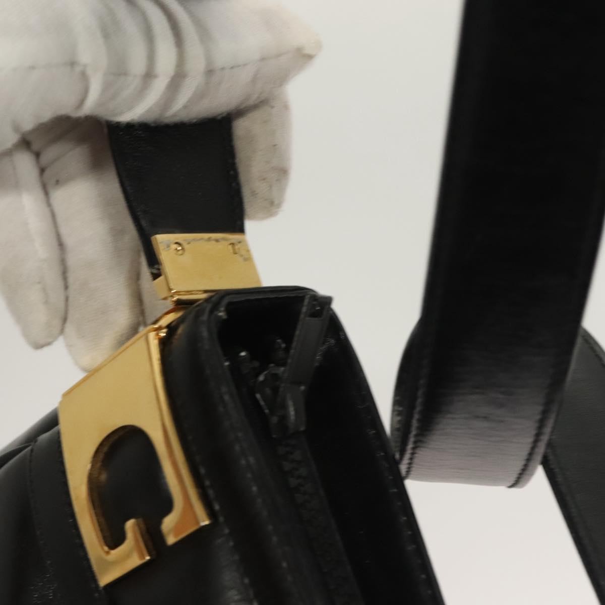 Gucci Shoulder Bag Leather Black Leather Shoulder Bag Bag