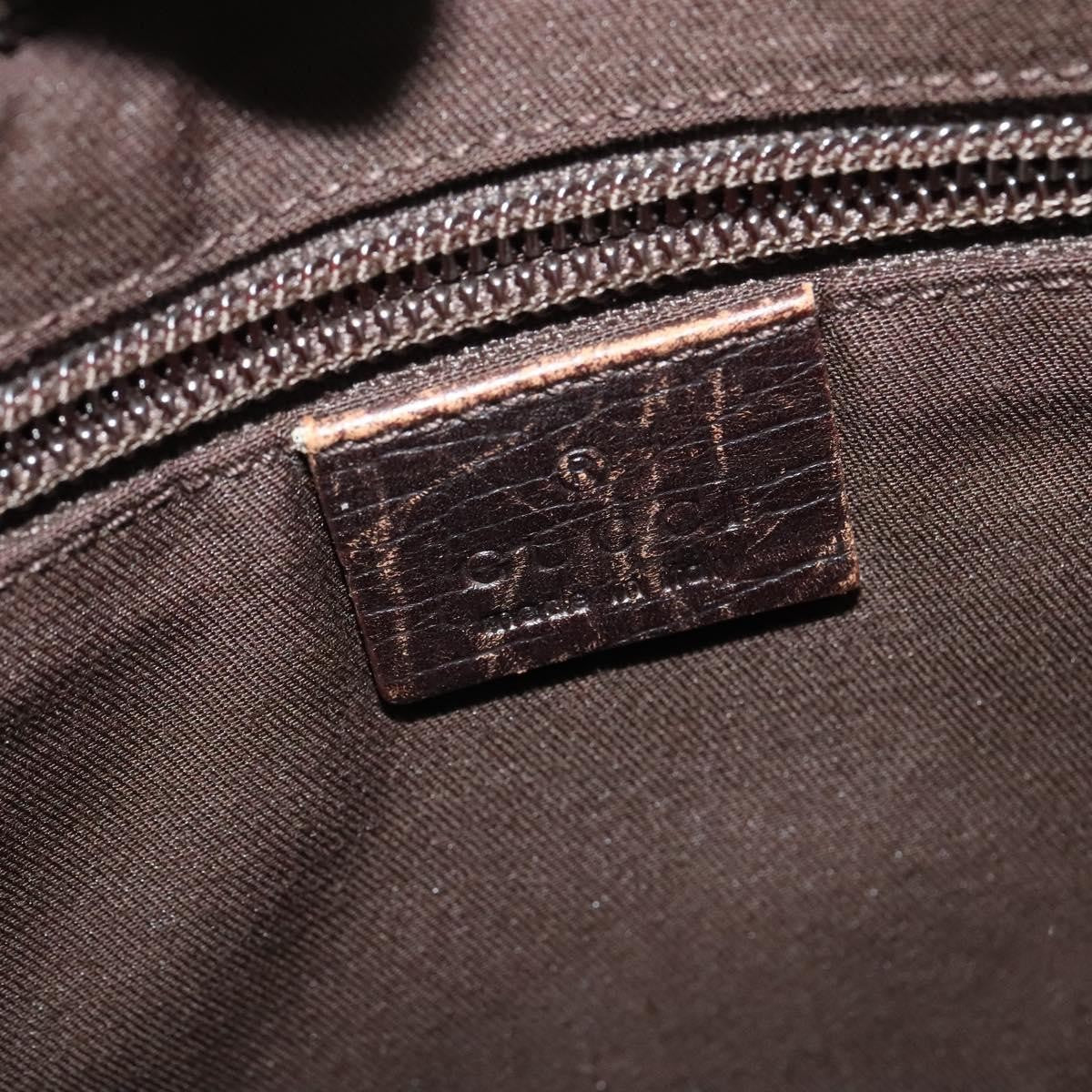 Gucci Zip Top Messenger Bag Gg Coated Canvas Beige Canvas Shoulder Bag Bag