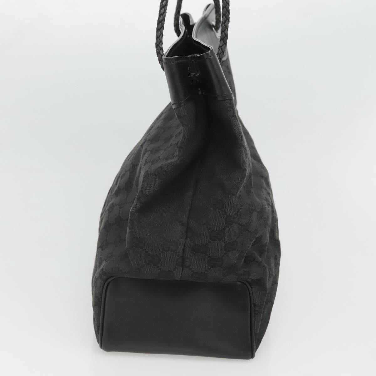 Gucci Gg Canvas Bag Canvas Black Canvas Tote Bag Bag