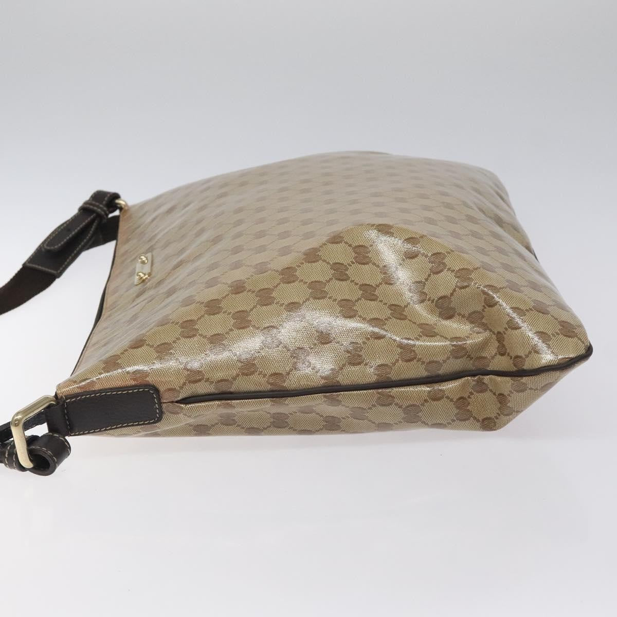 Gucci Flap Messenger Bag (Outlet) Gg Coated Canvas Beige Canvas Shoulder Bag Bag