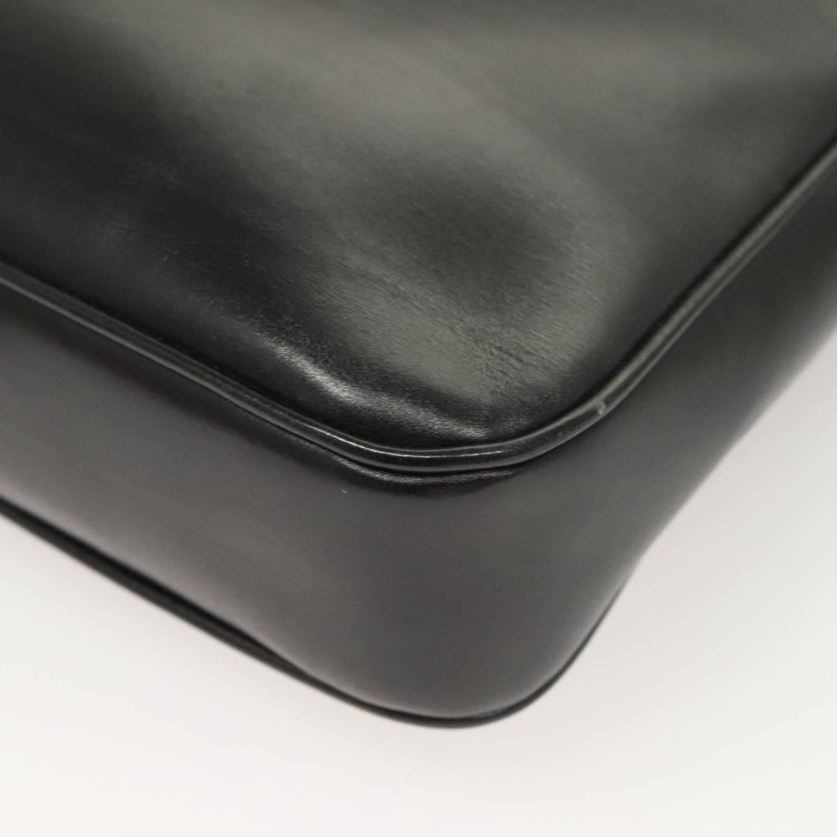 Gucci Shoulder Bag Leather Black Leather Shoulder Bag Bag