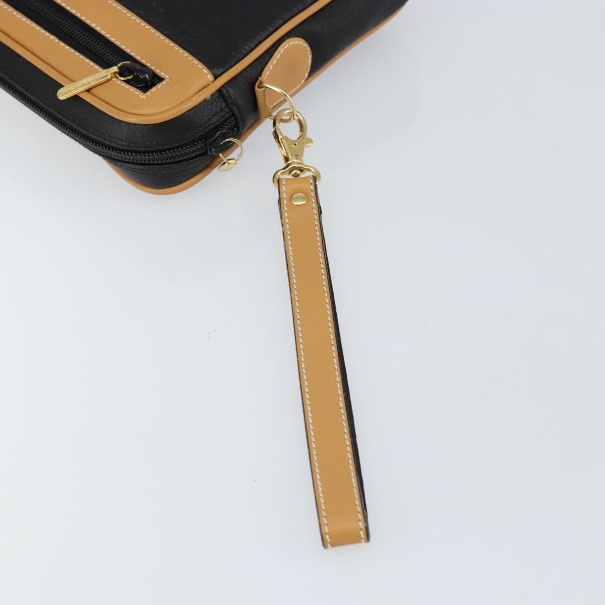 Gucci Clutch Bag Leather Black Leather Clutche & Pouche Bag